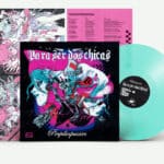 Pinpilinpussies - Para ser dos chicas (Vinilo Azul Turquesa - Edición limitada) 1 mockup blue turquesa portada disco